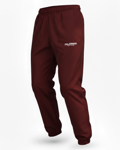 Burgundy Red Drift Jogger