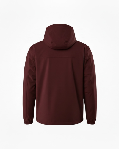 Burgundy Red Drift Windbreaker