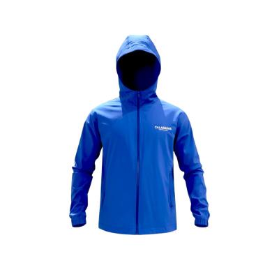 Blue Drift Windbreaker