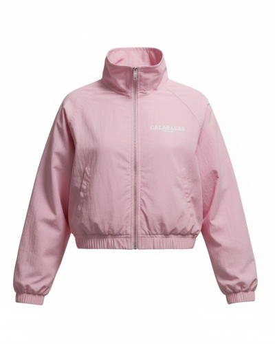 Cropped Windbreaker Jacket