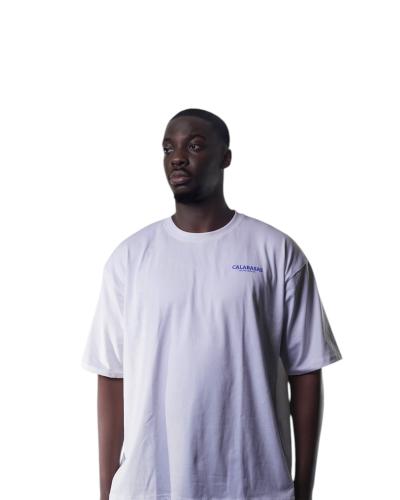 Blue White Tee