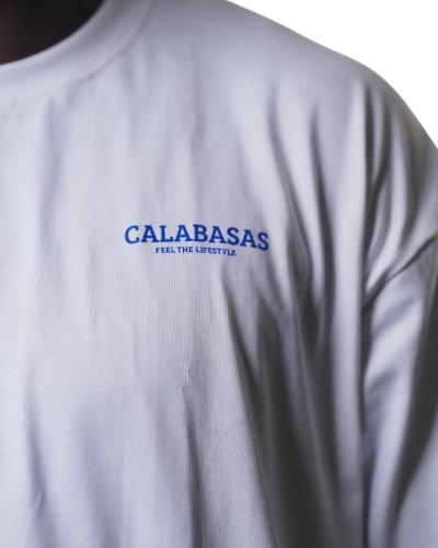 Blue White Tee