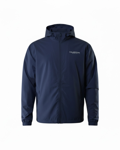 Navy Drift Windbreaker